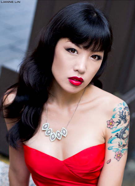 Female model photo shoot of Lianne Lin