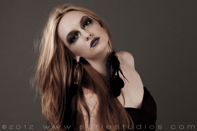 Female model photo shoot of SCMakeupArtistry in Surie Studios