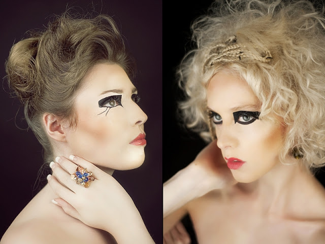 Female model photo shoot of Hair stylists