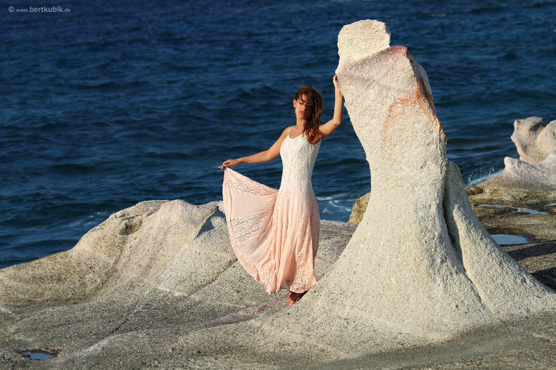 Male model photo shoot of Bert Kubik in Island Milos / GREECE