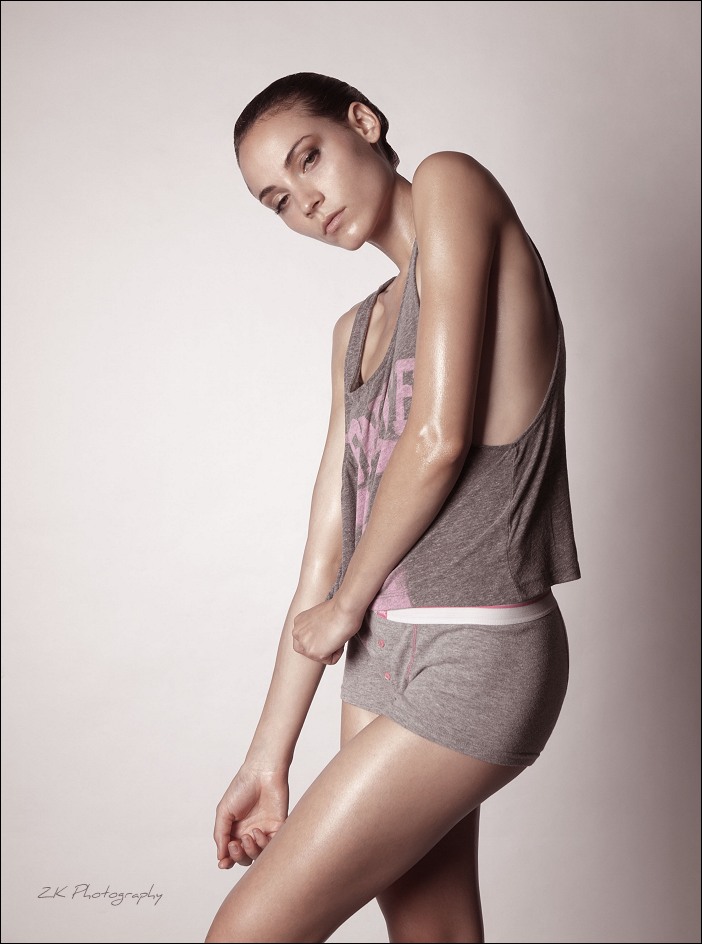Female model photo shoot of Daniela M by ZKphotography