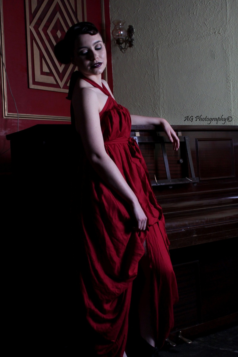Female model photo shoot of AllyGilpinPhotography in Leeds Industrial Museum at Armley Mills