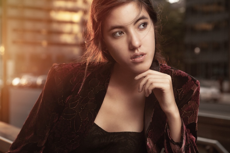 Female model photo shoot of Emily Friend Cai by Nathan Joseph Dodson