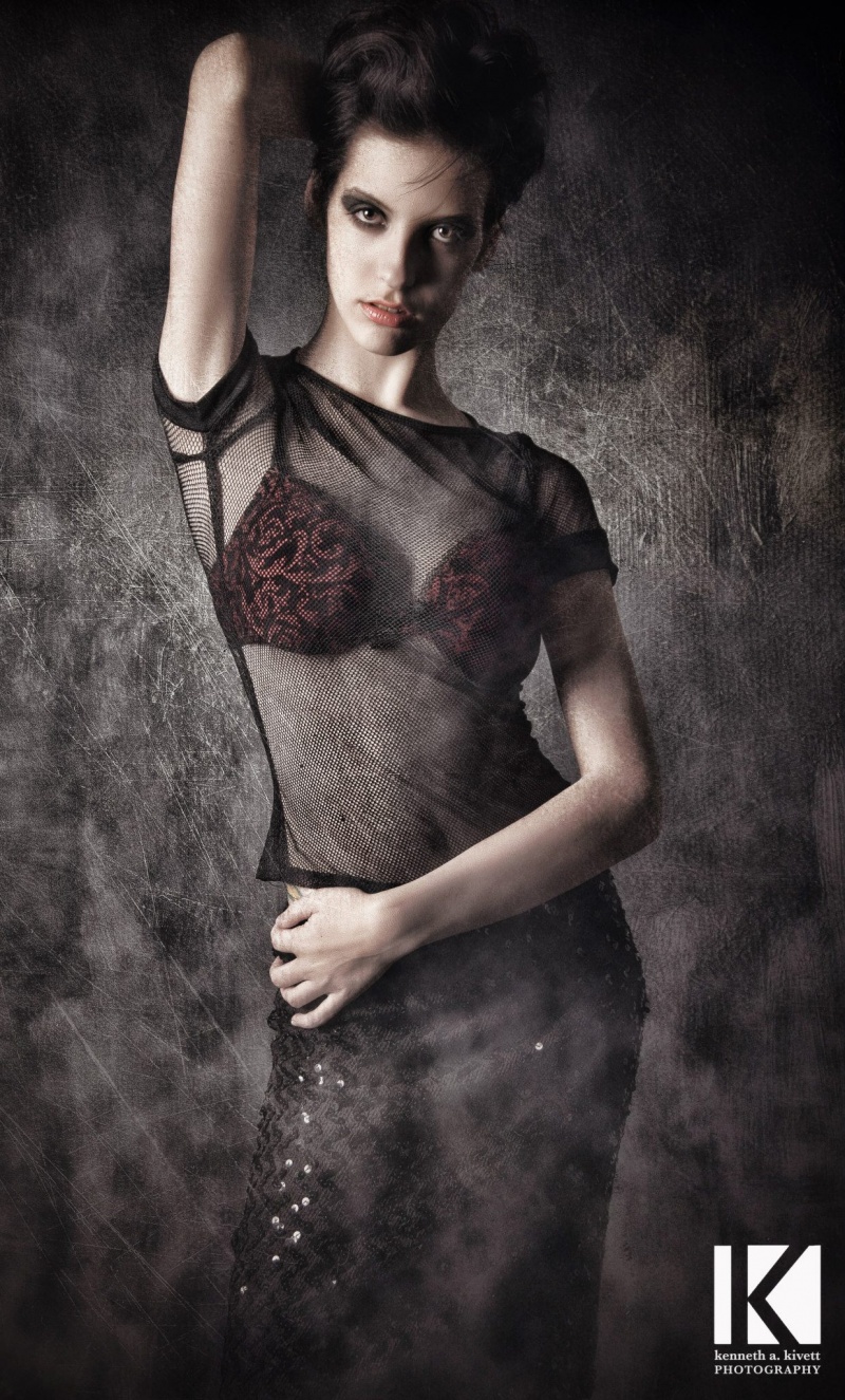Female model photo shoot of Leah Farris by Kenneth A Kivett 