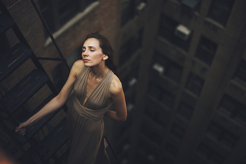 Female model photo shoot of Polina PP by Max Gordon Photography in New York, NY