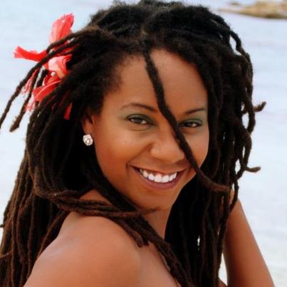 Female model photo shoot of Onike Archer in Nirvana Beach Bahamas