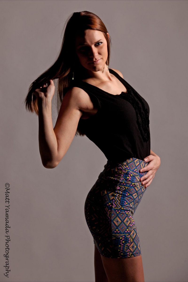 Female model photo shoot of Cassandria McAfee