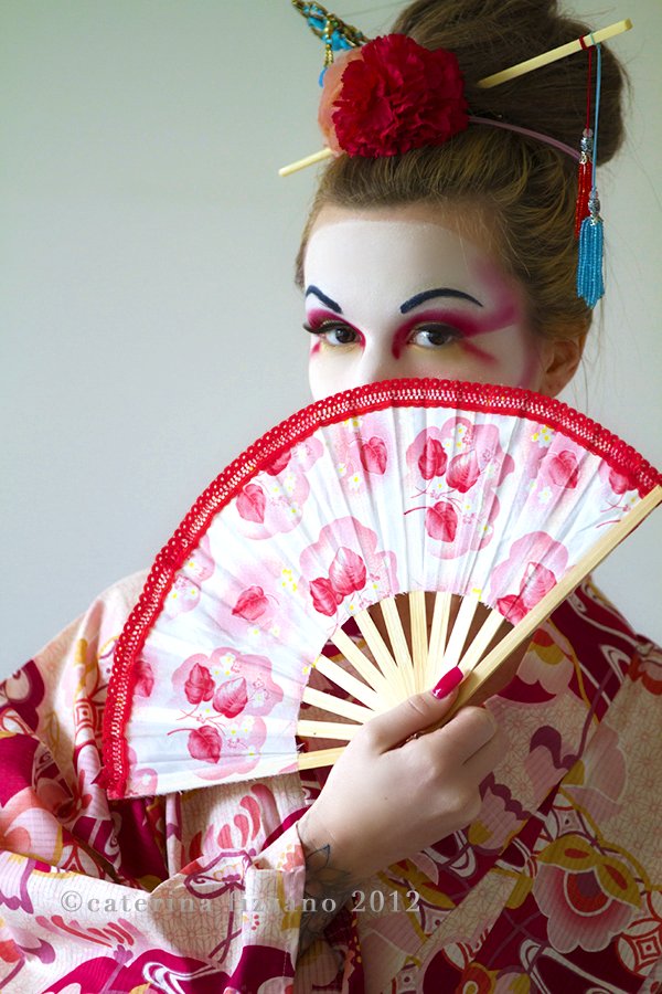 Female model photo shoot of Miss China Doll