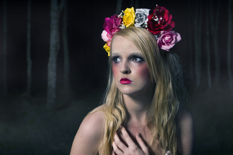 Female model photo shoot of Makeup by BelindaNicoll by Phoebe Hofsteede in Brisbane