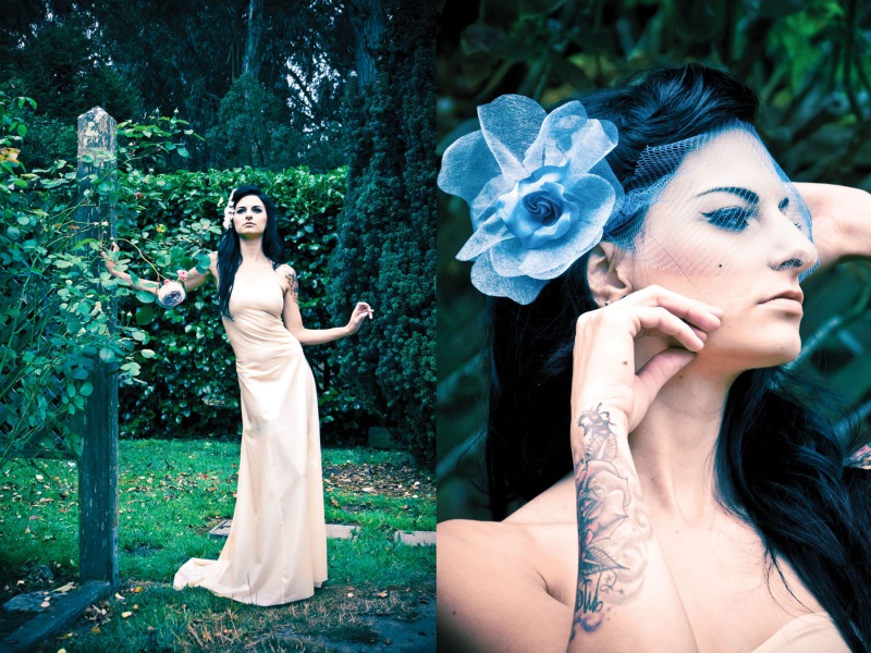 Female model photo shoot of GinaBarbara Photography and ____