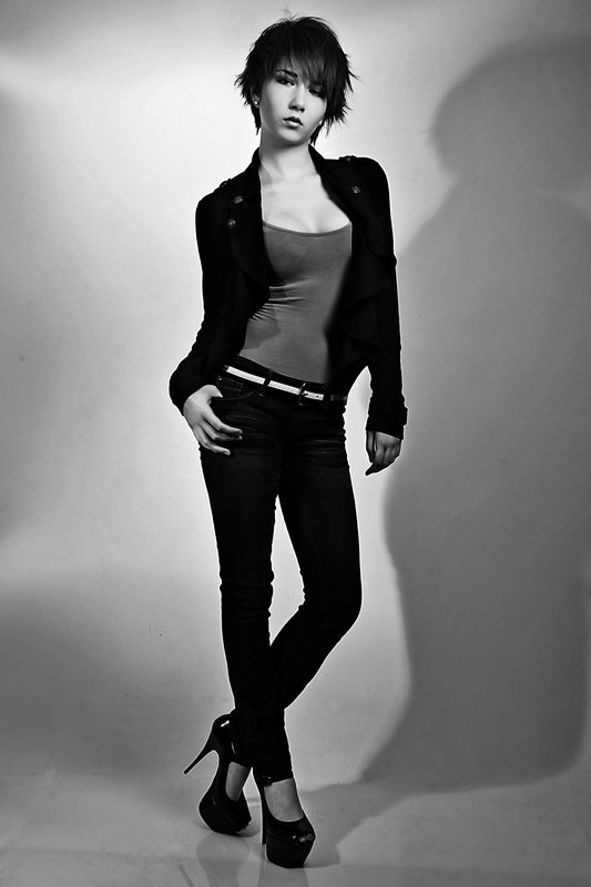 Female model photo shoot of Corinne Goodman in Laguna Beach, CA