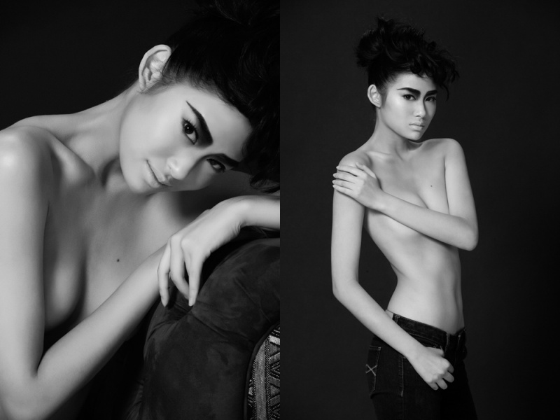 Female model photo shoot of Lukian Wang