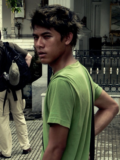 Male model photo shoot of Shandy Besot in Yogyakarta, Indonesia