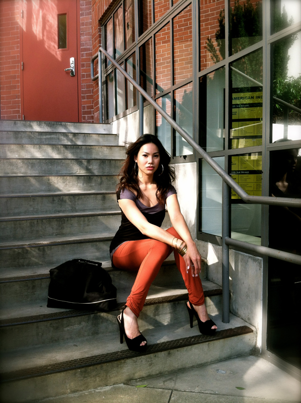 Female model photo shoot of HCThai in San Francisco