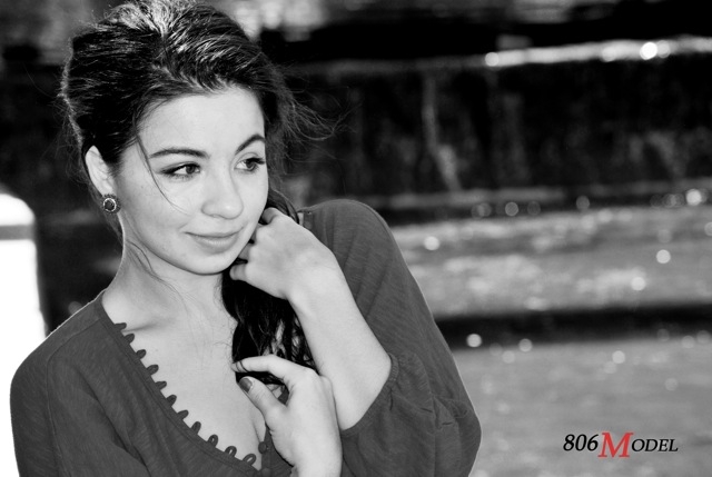 Female model photo shoot of Alessandra Manon by 806 Model Photography