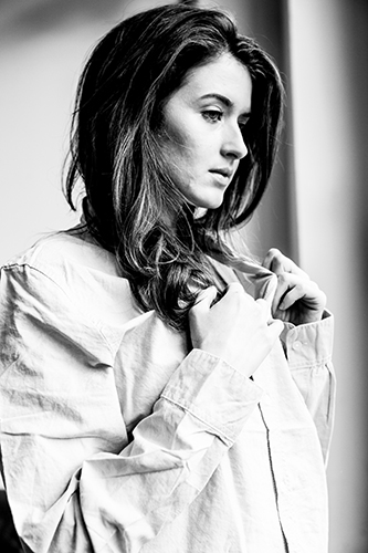 Female model photo shoot of Giulia Poulain