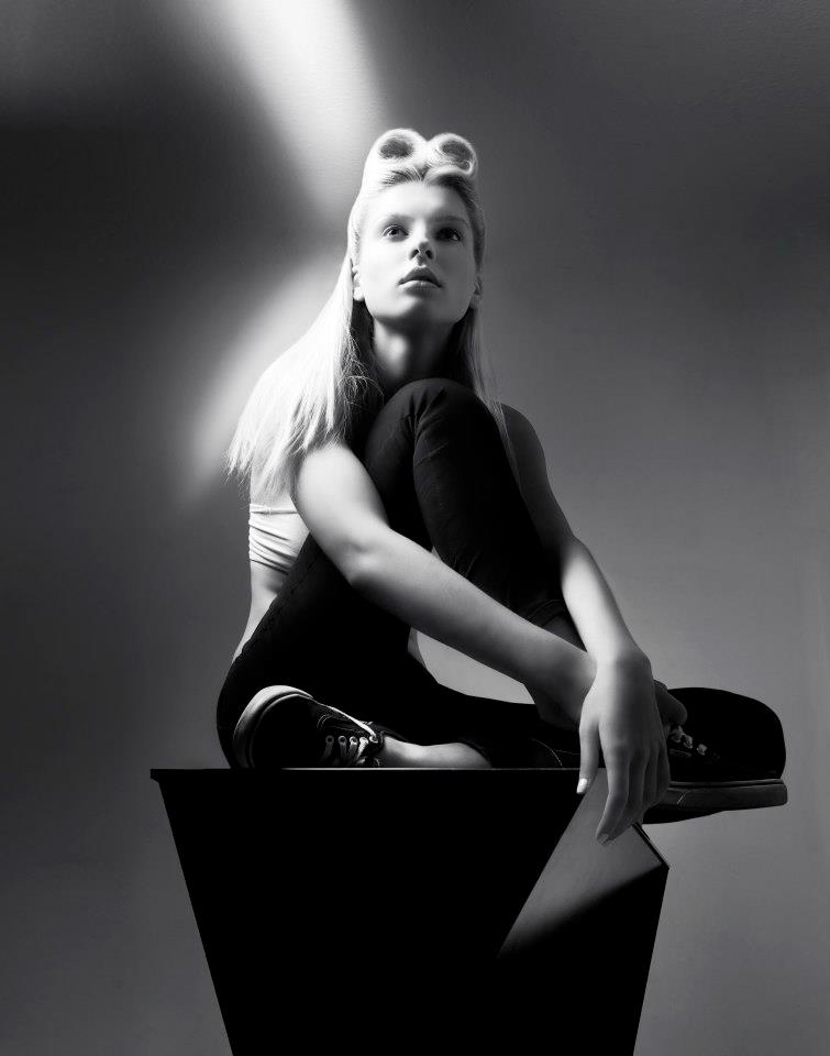 Female model photo shoot of Kirby de-Bords