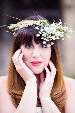 Female model photo shoot of Makeup by Dana Marie