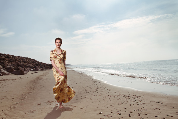 Female model photo shoot of Susanne Alexandra Tengs in Skagen Beach