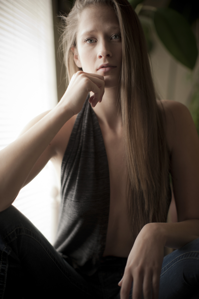 Female model photo shoot of Bekah Winske by F Peirce Williams