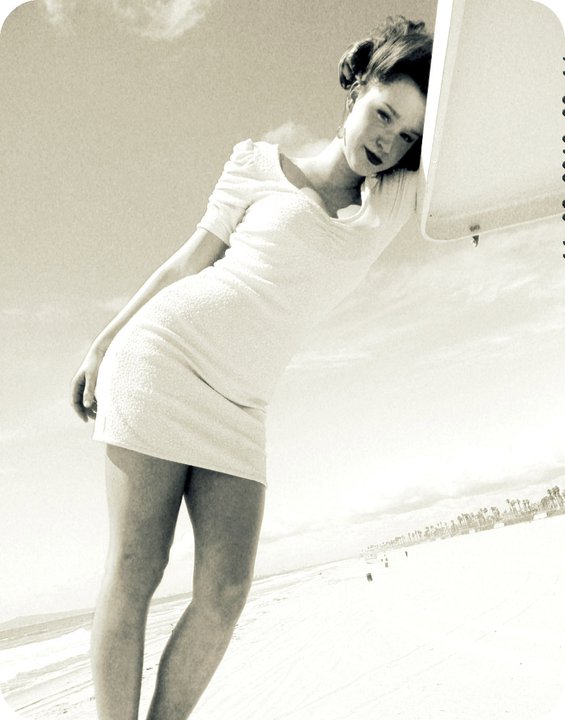 Female model photo shoot of Ari lise in Huntington Beach