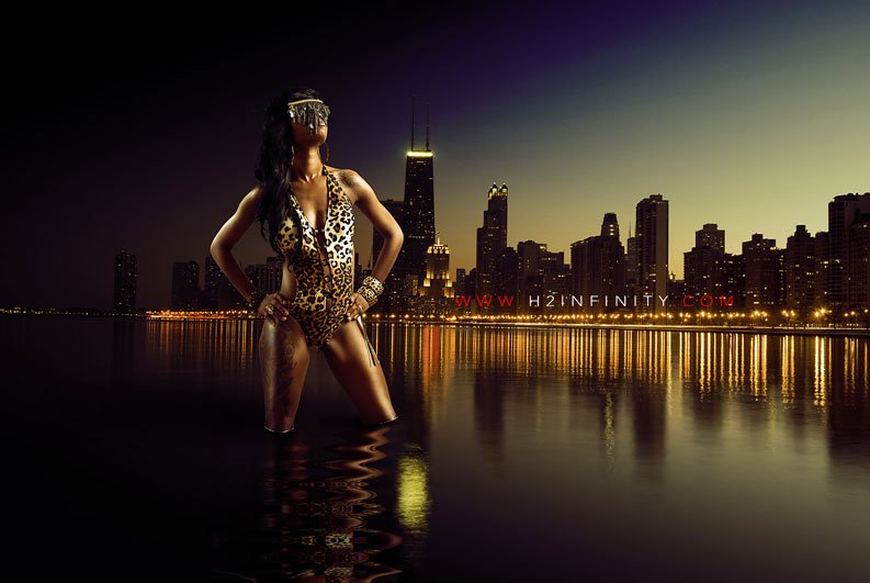 Female model photo shoot of A Different Me by H2Infinity in Chicago, IL