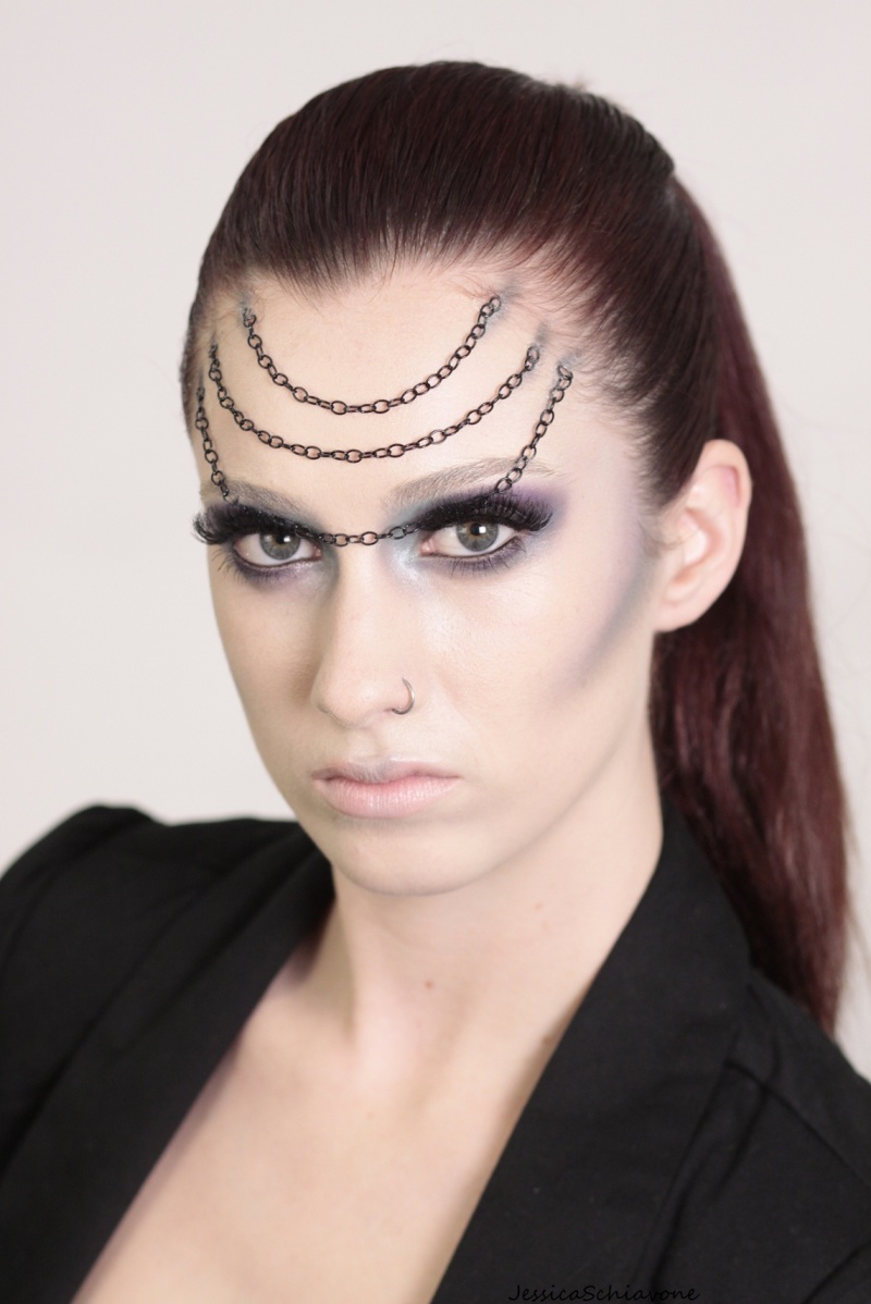 Female model photo shoot of JessicaSchiavoneMUA in Pigment Cosmetics-SF