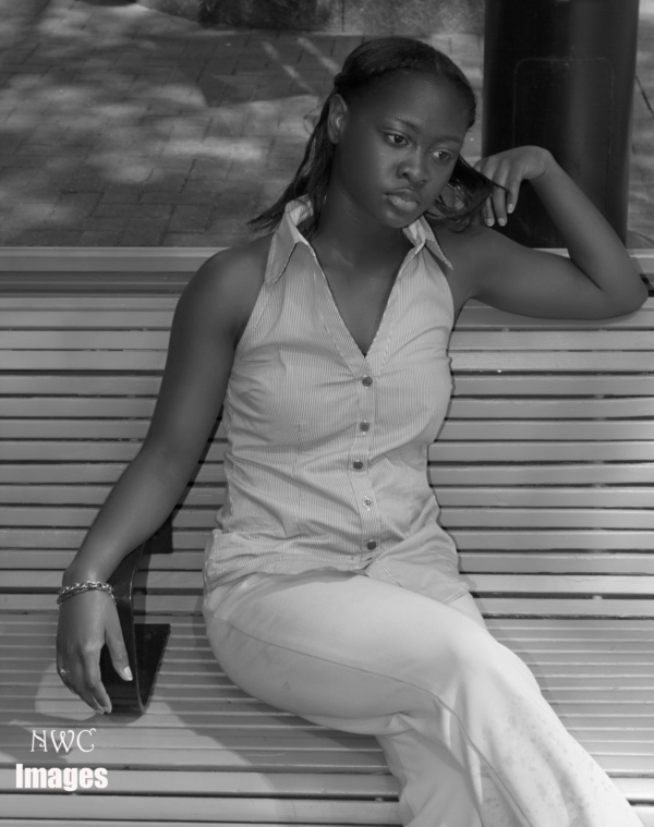 Female model photo shoot of Nicole Crystal Kennedy by NerdWithACamera in downtown Charlotte