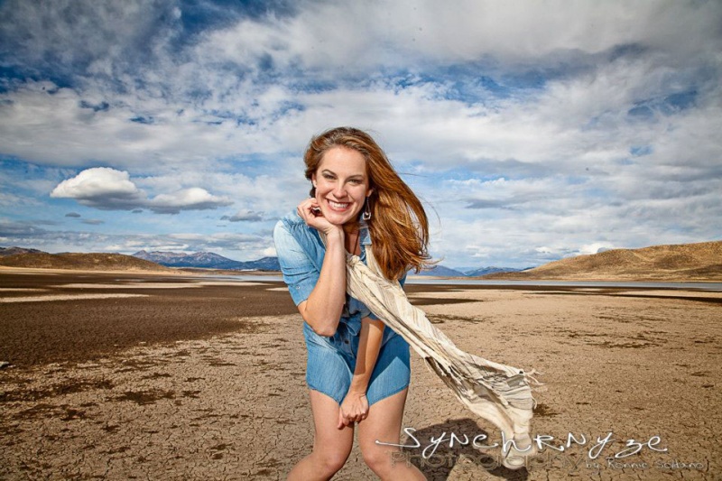 Female model photo shoot of Anjuli Global in Dry Lakebed