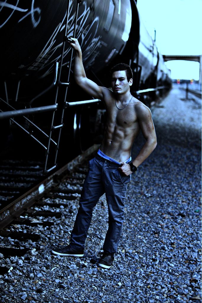Male model photo shoot of Allen Arminyan by Darkwave Photographics in La river