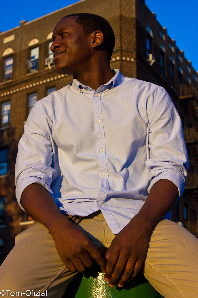 Male model photo shoot of TOM-OFIZIAL in Harlem, Ny