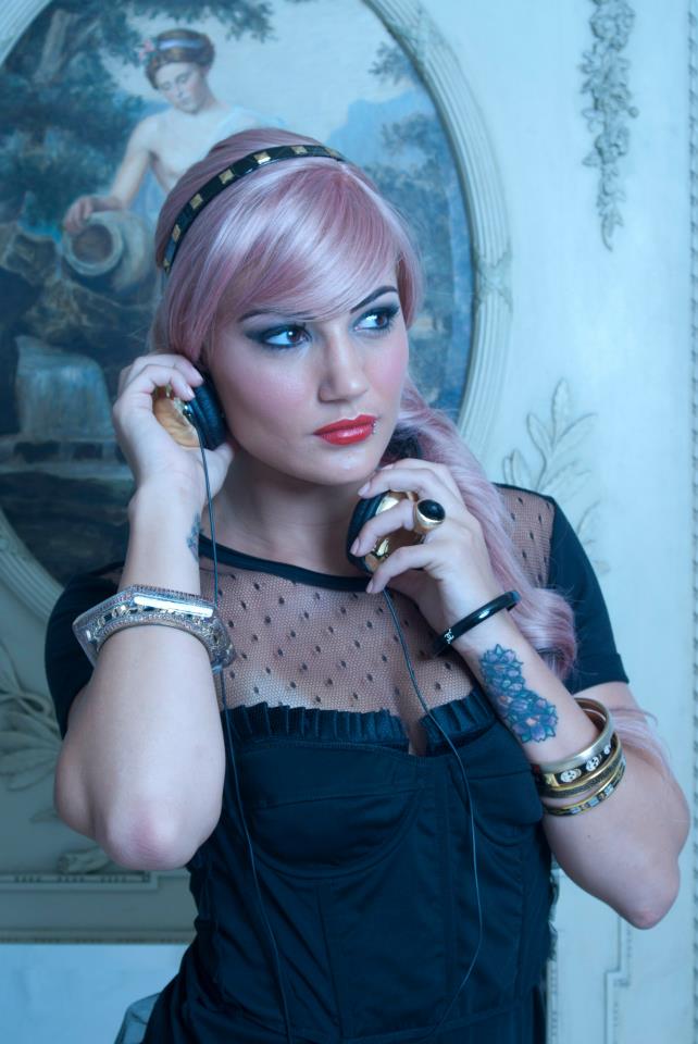 Female model photo shoot of Makeup Wardrobe by Jena