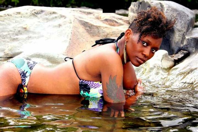 Female model photo shoot of ladee kaykay