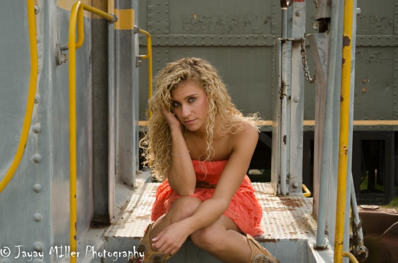 Male and Female model photo shoot of Low Ready Media and Ashley Raimondi in Southeastern Railway Museum