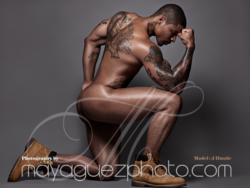 Male model photo shoot of J-Hustle by Maya Guez in NYC