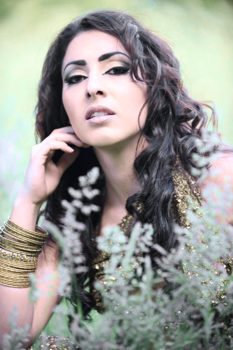 Female model photo shoot of Isma Khan MUA