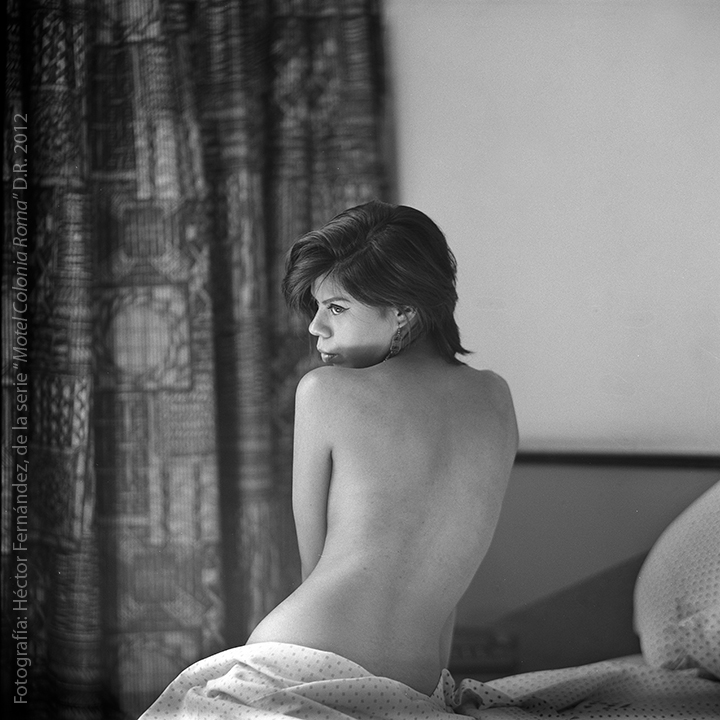 Male model photo shoot of Hector Fernandez in Motel Colonia Roma