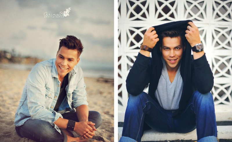 Male model photo shoot of Anton Sloboda in Laguna Beach