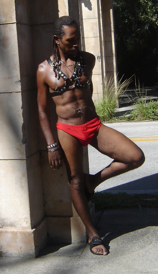 Male model photo shoot of Ebony Banditt in Datona Beach, FL