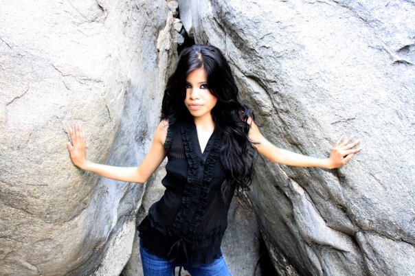 Female model photo shoot of Cristi An in Palm Springs Canyons