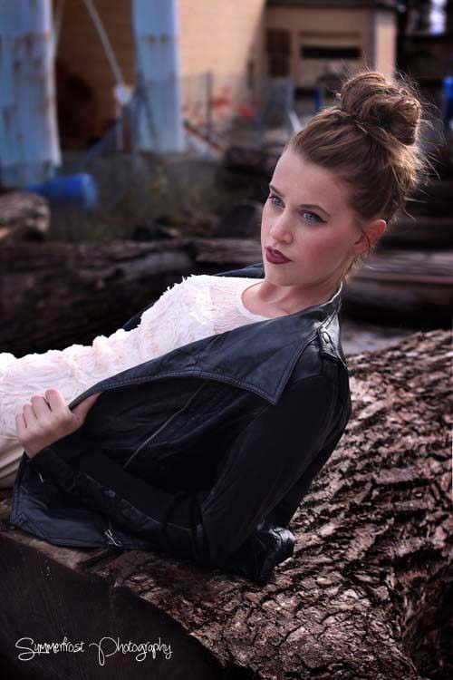 Female model photo shoot of Summerfrost Photography in Traverse City, MI