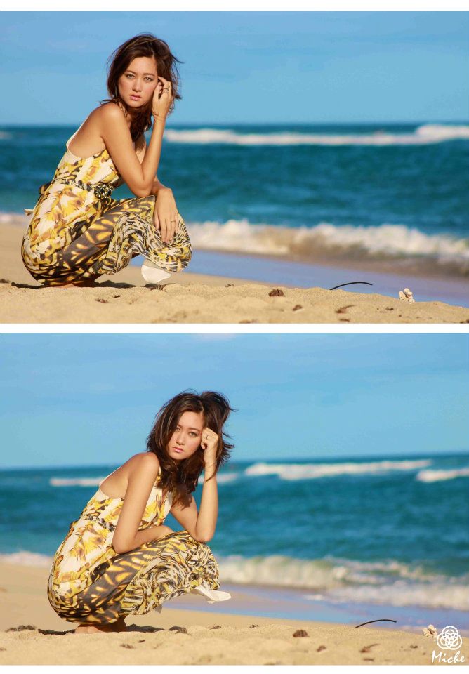 Female model photo shoot of JanaeJL in Diamond Head