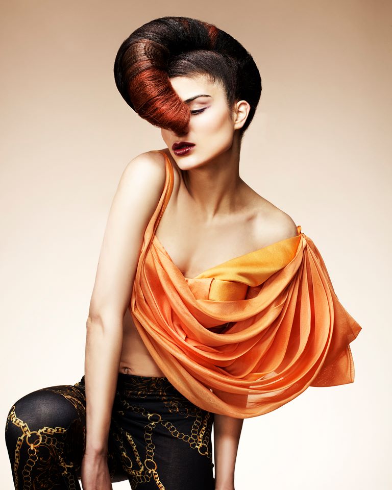 Female model photo shoot of elizabeta stancu