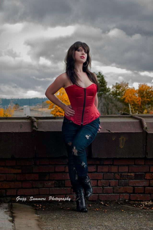 Female model photo shoot of Krystal Ann F in Spokane