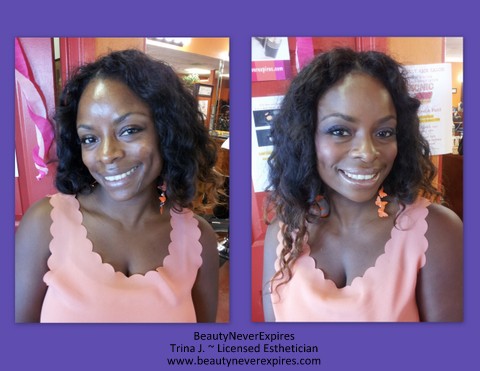 Female model photo shoot of BeautyNeverExpires in Heavenly Hair Salon