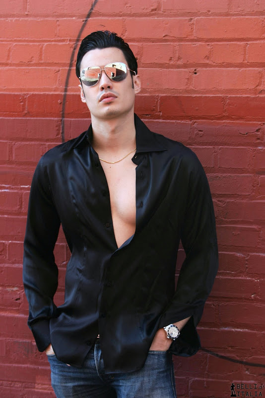 Male model photo shoot of Enzo Domani in NYC