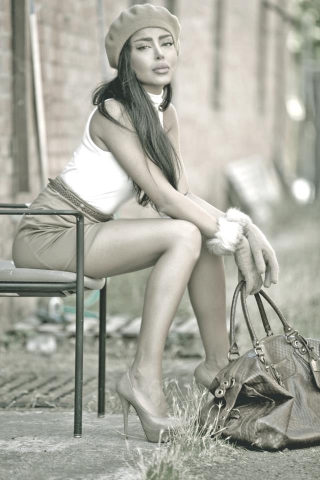 Female model photo shoot of Miss Deli