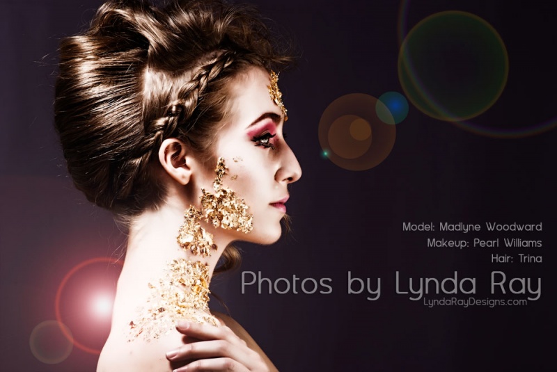 Female model photo shoot of Envy Urself Hair by Photos by Lynda Ray
