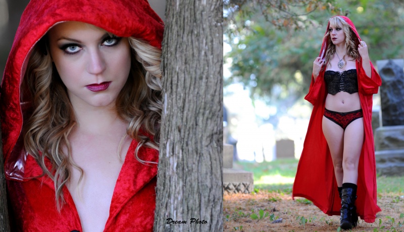Female model photo shoot of Laurelei M by Dream Photo Canada, makeup by ESCreations
