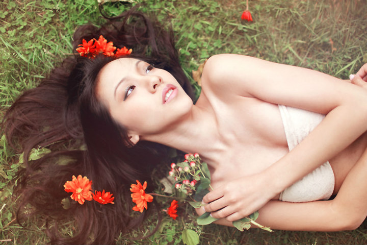 Female model photo shoot of Ruby Shen in Toronto, ON